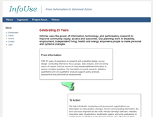 Tablet Screenshot of infouse.com